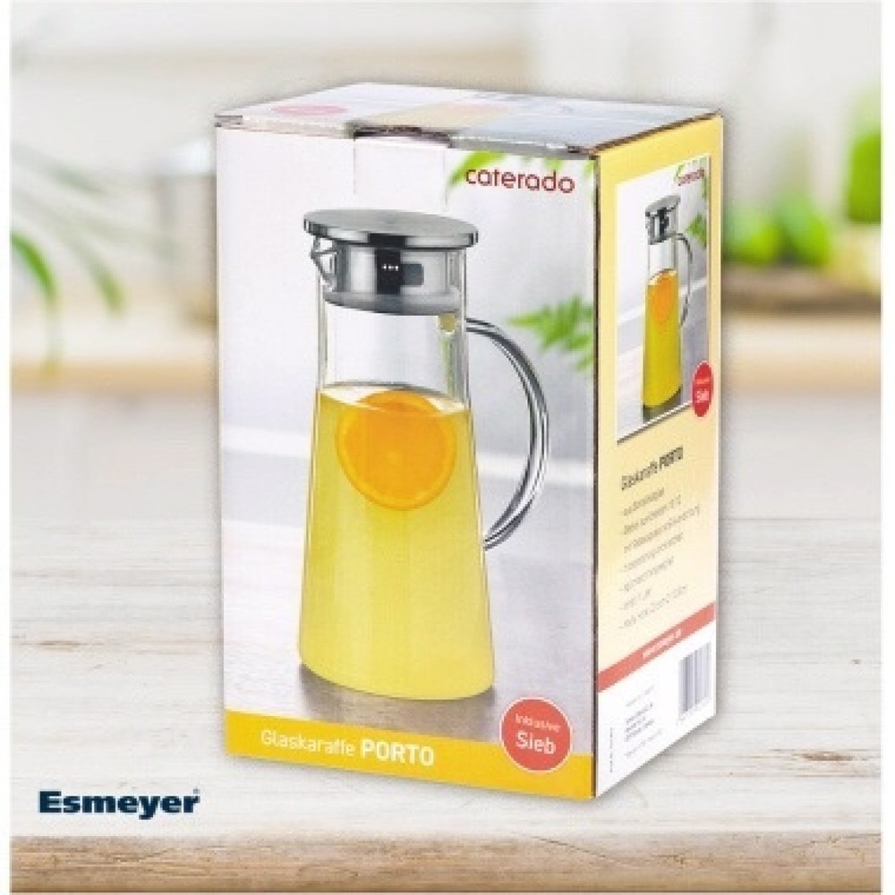 Produktabbildung: Esmeyer Karaffe Porto 410-927 1l Höhe 22,6cm