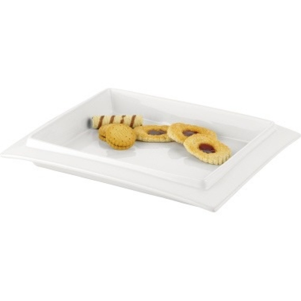 Produktabbildung: Esmeyer Gebäckschale Betty 584-192 Porzellan weiß