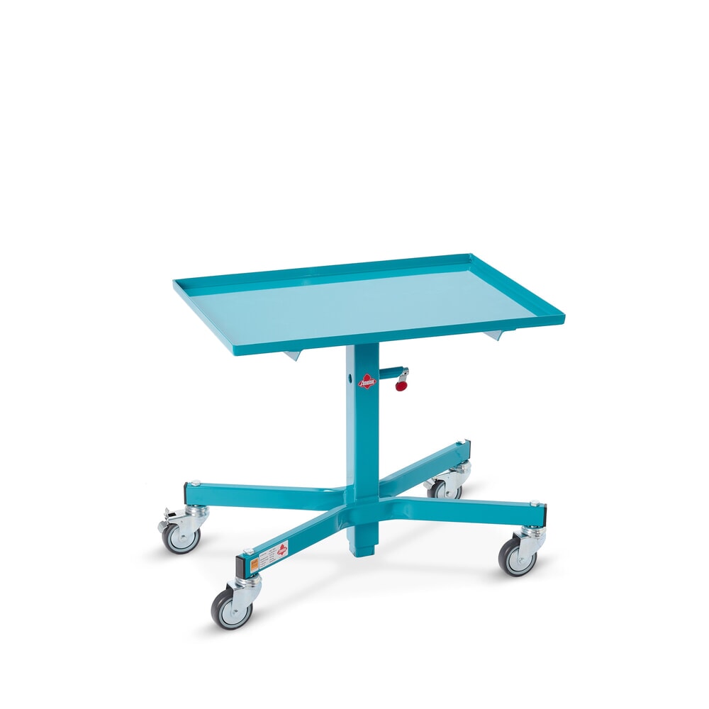 Número de imagen del producto 8: Mesa de trabajo Ameise®, de elevación manual y con ruedas, altura 505-780 mm