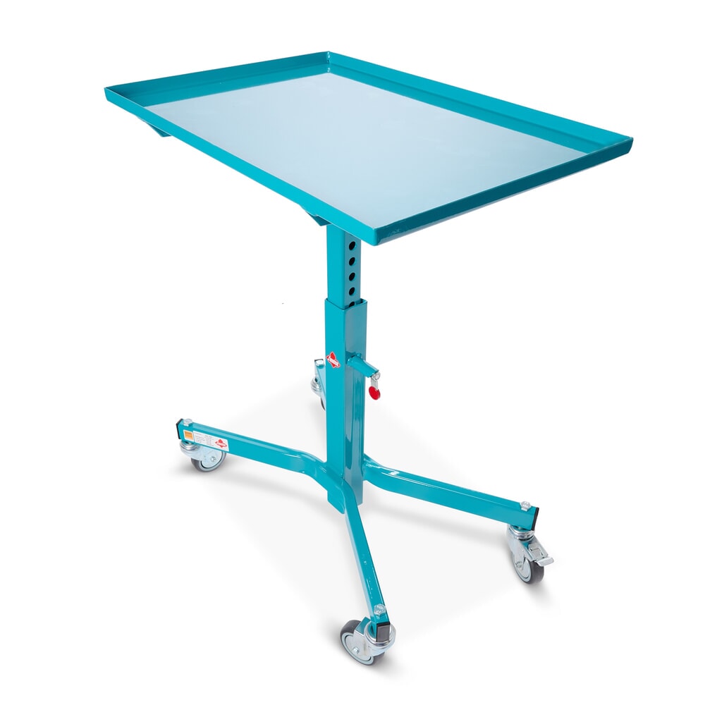 Número de imagen del producto 10: Mesa de trabajo Ameise®, de elevación manual y con ruedas, altura 505-780 mm