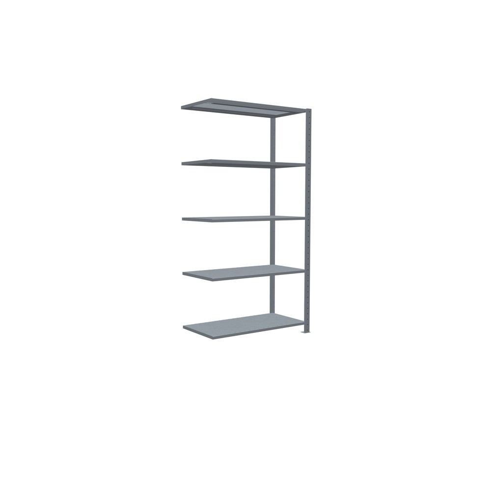Número de imagen del producto 2: Estantería de cargas pequeñas SCHULTE con sistema de encajado, módulo adicional, carga por estante de 150 kg, galvanizada, Al x An x F 2.000 x 1.000 x 500 mm