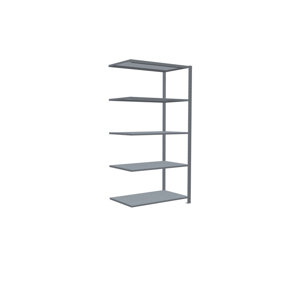 Número de imagen del producto 2: Estantería de cargas pequeñas SCHULTE con sistema de encajado, módulo adicional, carga por estante de 150 kg, galvanizada, Al x An x F 2.000 x 1.000 x 600 mm