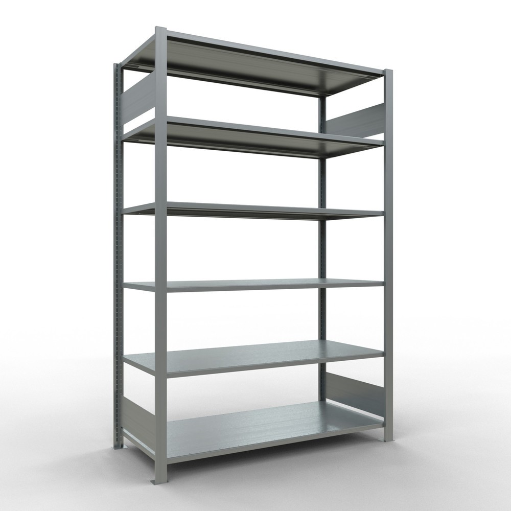 Imagen del producto: Estantería para archivo SCHULTE módulo inicial, bilateral, sin topes intermedios, carga por estante 150 kg, Al x An x F 2.000 x 1.300 x 600 mm