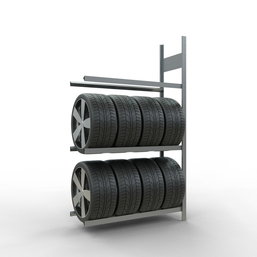 Número de imagen del producto 2: Estantería para neumáticos SCHULTE, módulo adicional, Al x An x P: 2.000 x 1.150 x 400 mm
