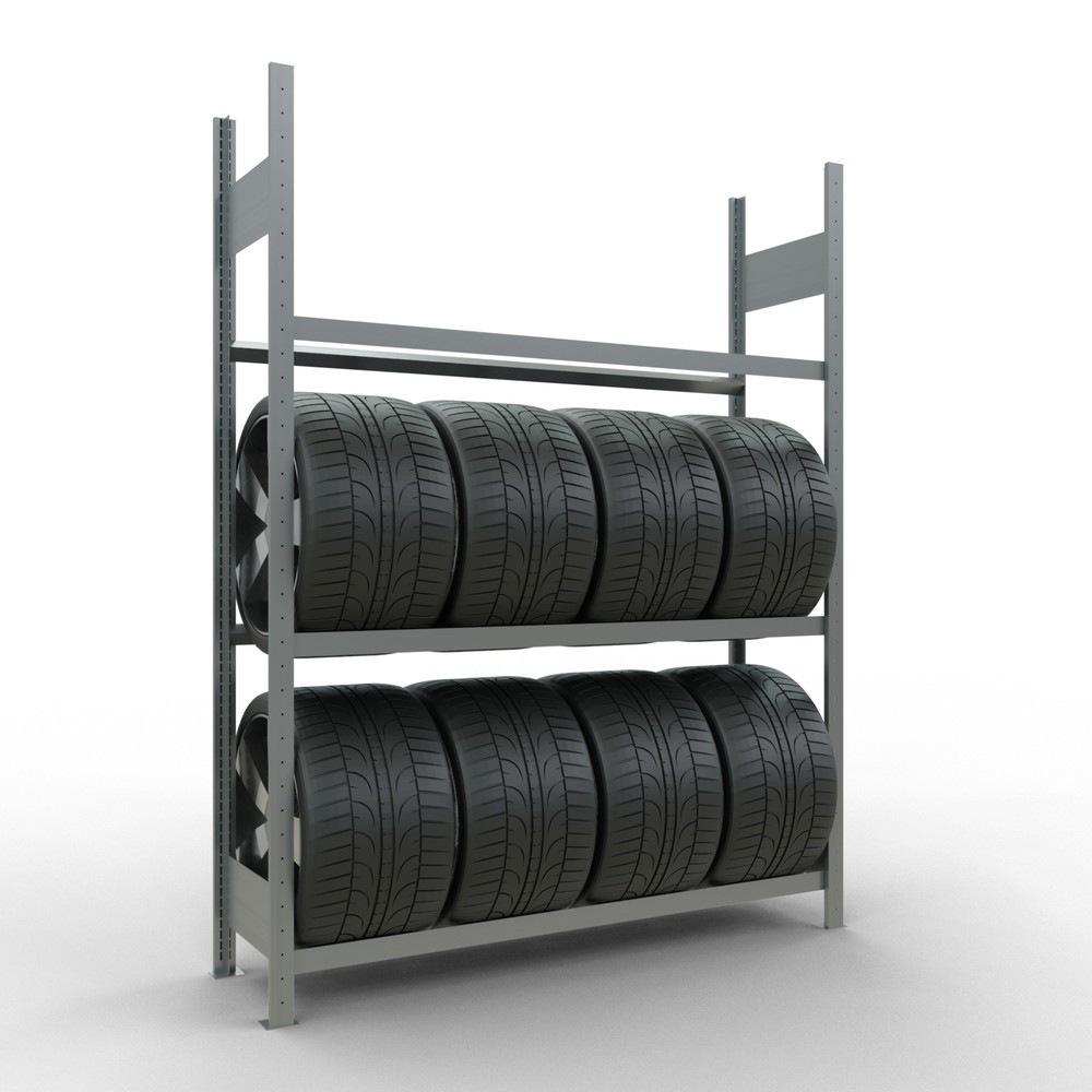 Número de imagen del producto 3: Estantería para neumáticos SCHULTE, GF, Al x An x P: 2.000 x 1.500 x 400 mm