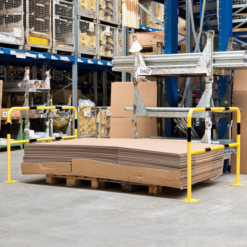 Número de imagen del producto 2: Estribo de protección pequeño, aplicación en interiores, Al x An 1.000 x 1.000 mm