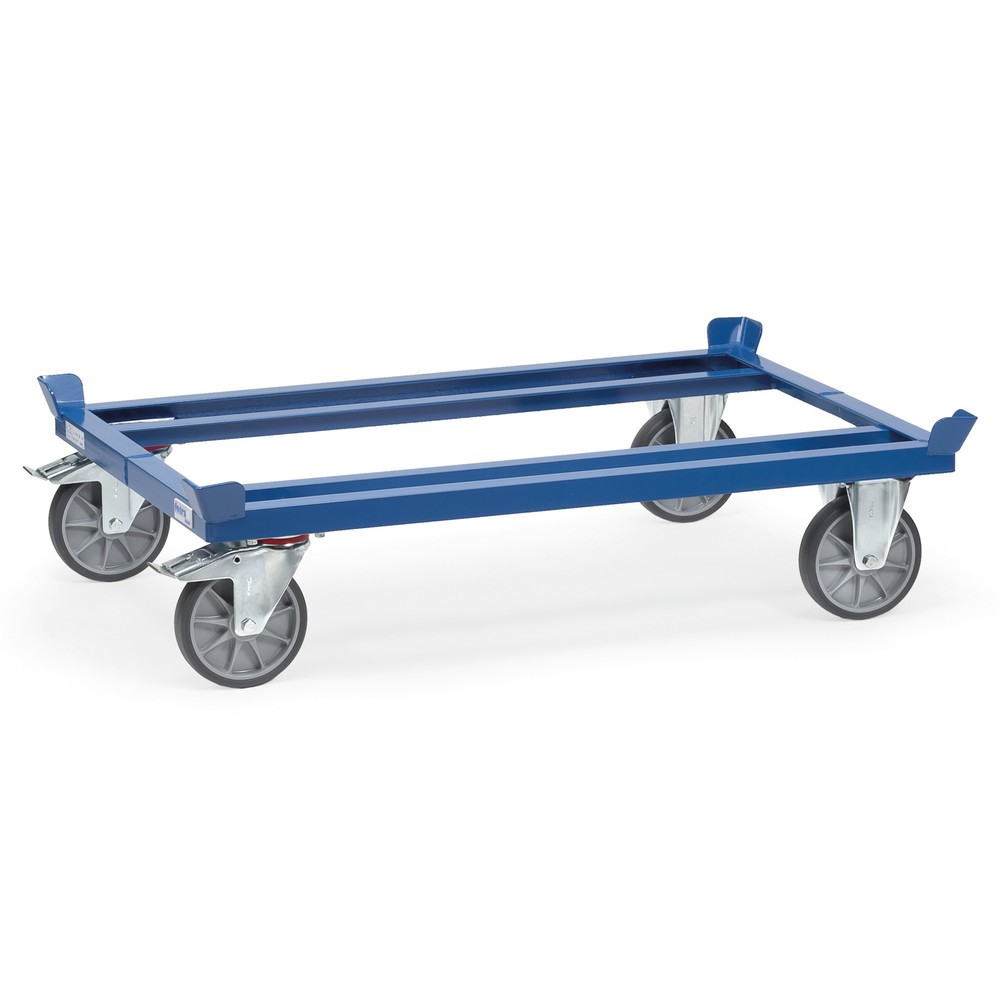 Imagen del producto: Bastidor fetra® con esquinas de encajado, CC 750 kg para palets 800 x 600 mm, bandajes de TPE