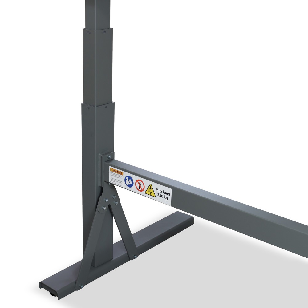 N° de l'image du produit 10 : Établi électriquement réglable en hauteur e-Adjust Steinbock®, H x l x p 700-1 170 x 2 000 x 750 mm, capacité de charge 350 kg