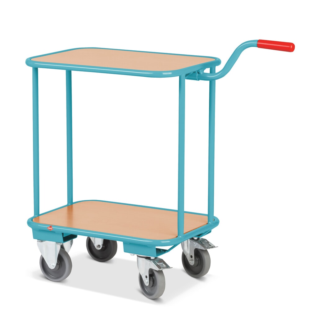 Produktabbildung Nr. 4: Etagen-Griffroller Ameise®, 2 Etagen à 603 x 450 mm, mit Zentralbremse