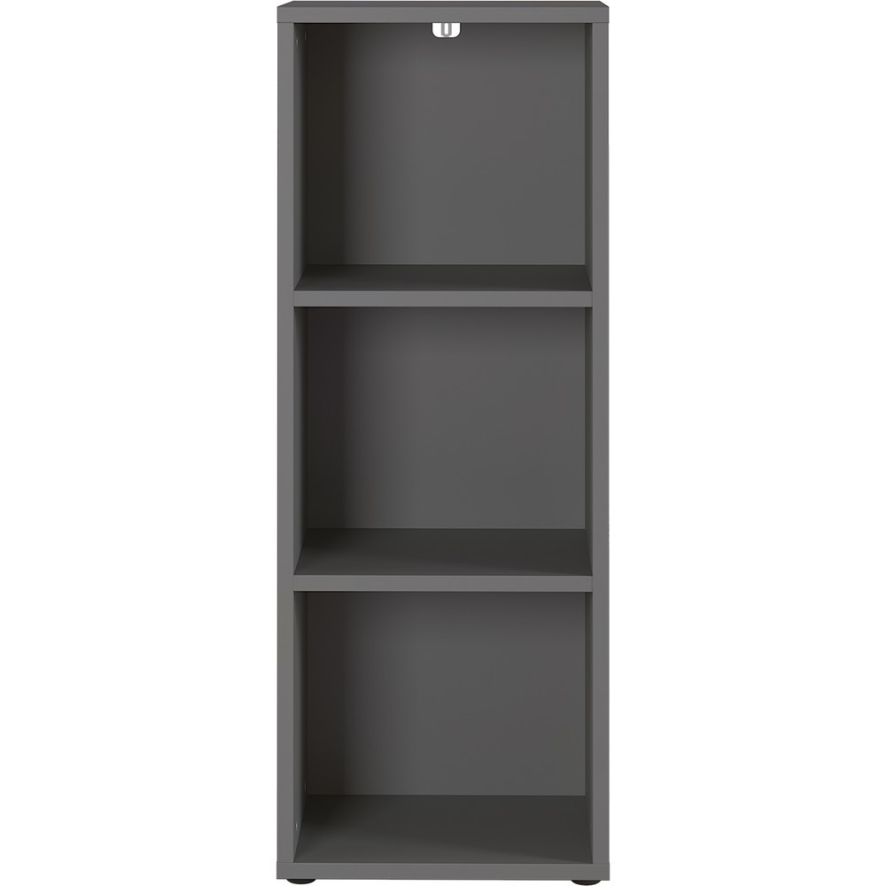 N° de l'image du produit 2 : Étagère à dossiers AGENDA, 3 compartiments, hauteur 1 200 mm, largeur 450 mm, graphite