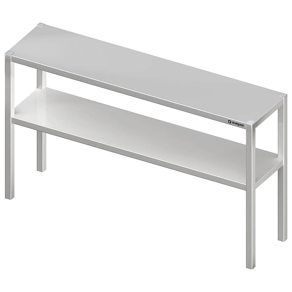 N° de l'image du produit 4 : Étagère à poser Stalgast à deux plateaux, 600x300x700 mm, soudée