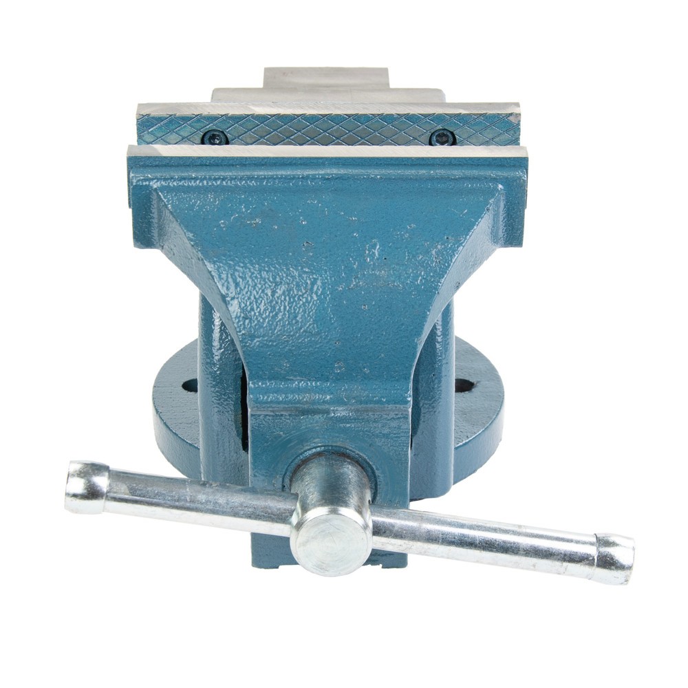 N° de l'image du produit 3 : Étau Steinbock®, fixe, en fonte robuste, largeur de mors 125 mm