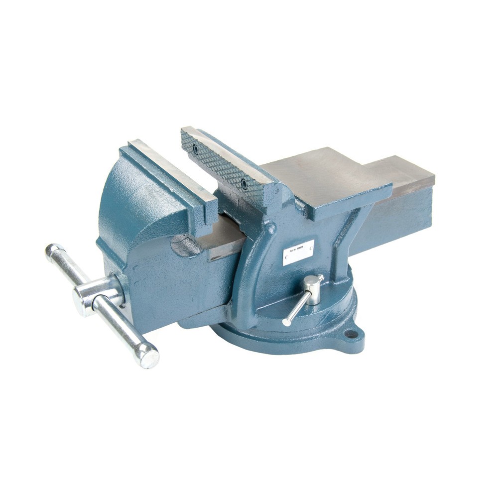 N° de l'image du produit 3 : Étau Steinbock®, rotatif et verrouillable, en fonte robuste, largeur de mors 150 mm