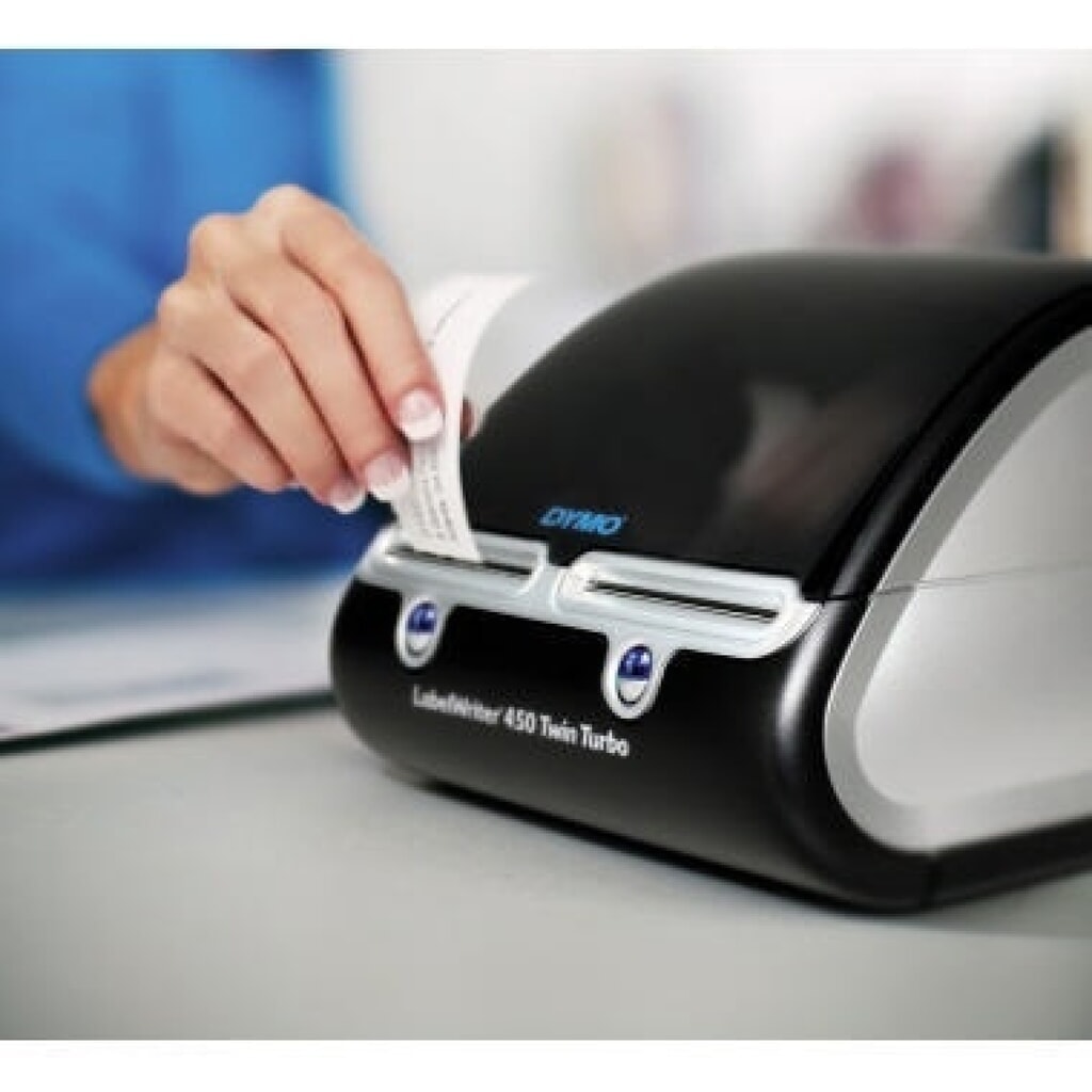 DYMO Etikettendrucker LabelWriter 450 Twin Turbo S0838870 schwarz Produktabbildung Nr. 7: DYMO Etikettendrucker LabelWriter 450 Twin Turbo S0838870 schwarz