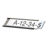 Produktabbildung Nr. 1: Etikettenhalter C-Profil, magnetisch, HxB 50 x 150 mm