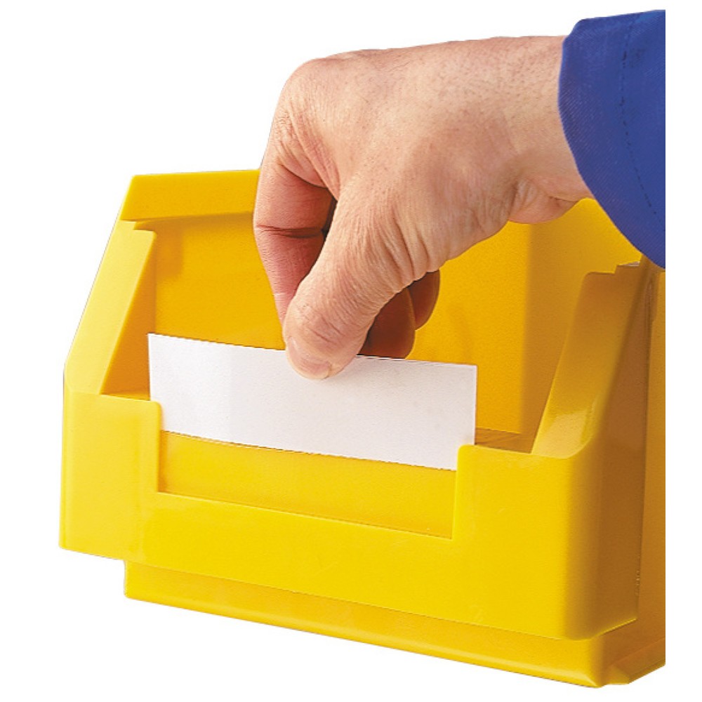 Illustration du produit: Étiquettes pour bac à bec RasterPlan, lxH 120 x 32 mm