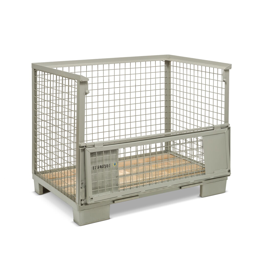 Euro-Gitterbox, Größe 6, Höhe 970 mm Produktabbildung: Euro-Gitterbox, Größe 6, Höhe 970 mm
