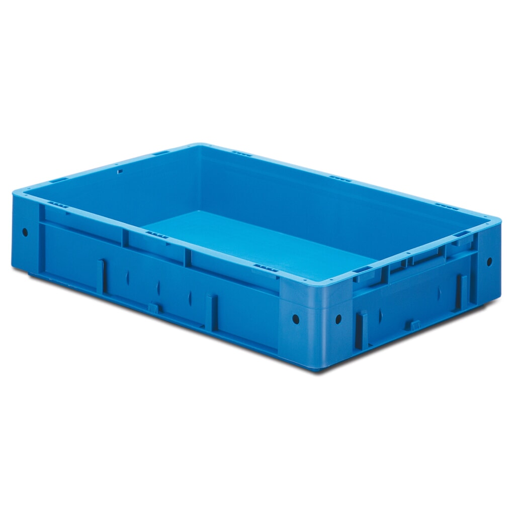 Eurobox für schwere Lasten, 20 Liter, grau Produktabbildung: Eurobox für schwere Lasten, 20 Liter, grau