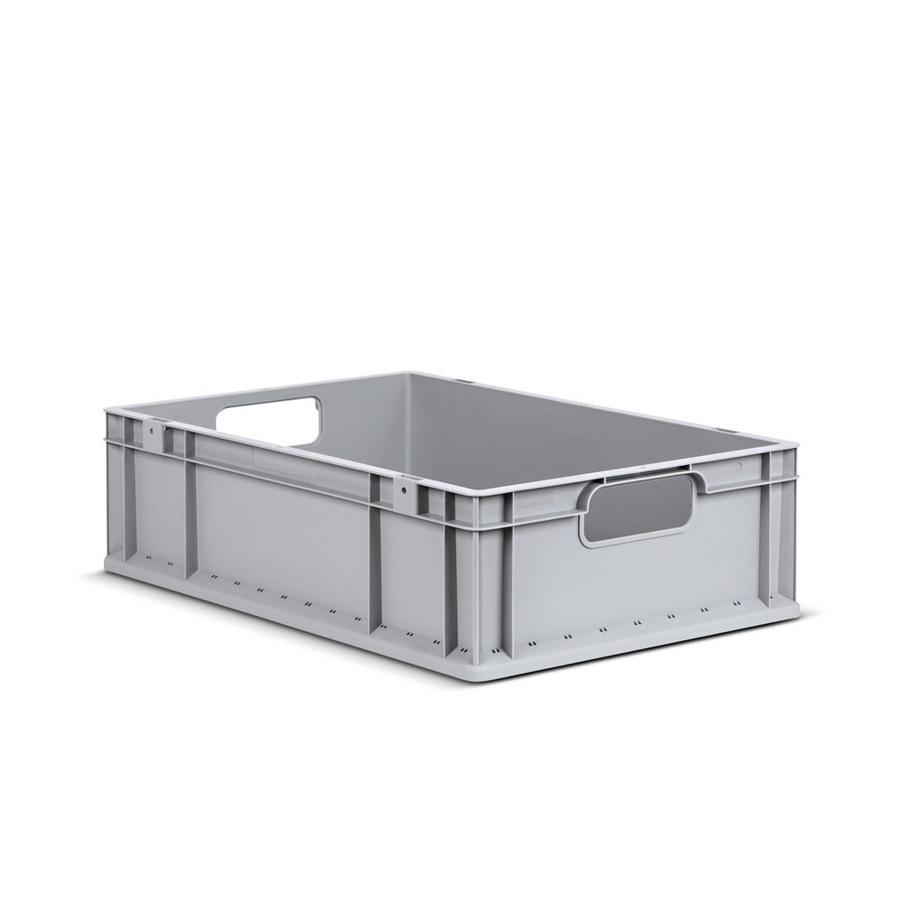 Produktabbildung Nr. 1: Allit Eurobox, mit grauen Grifföffnungen HxBxT 170 x 600 x 400 mm, 34 Liter, 5 Stk/VE
