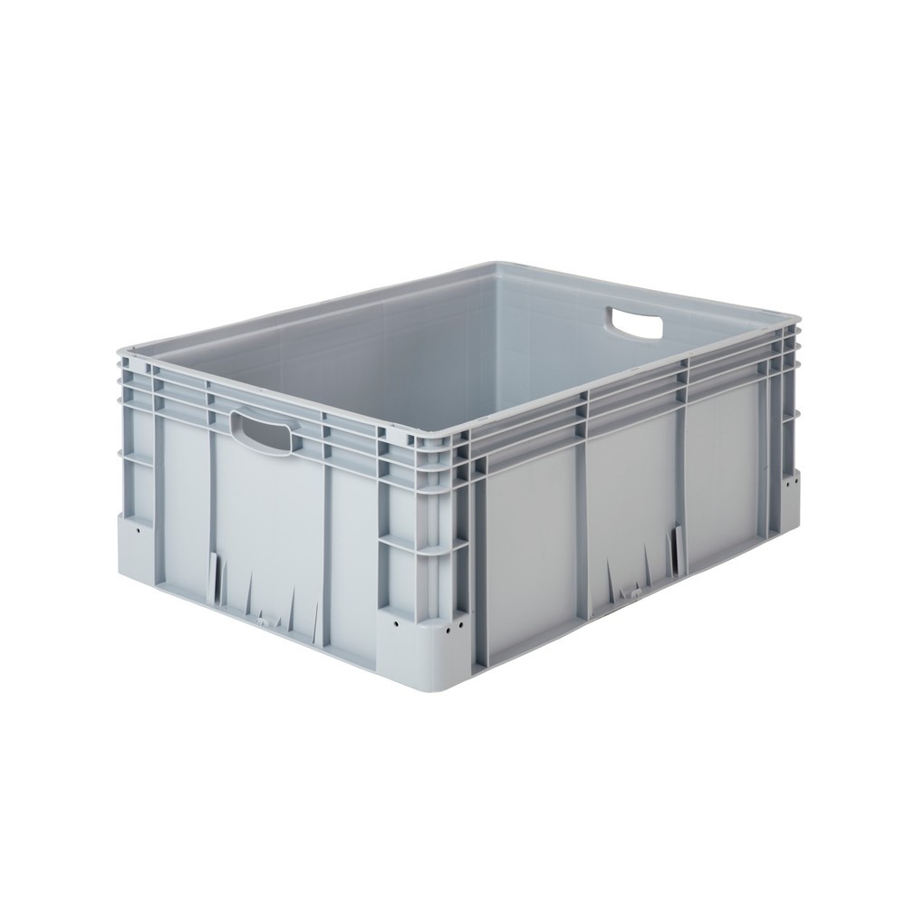 Produktabbildung: Alpha Eurobox Premium aus PP mit geschlossenen Wänden, HxBxT 320 x 800 x 600 mm, grau