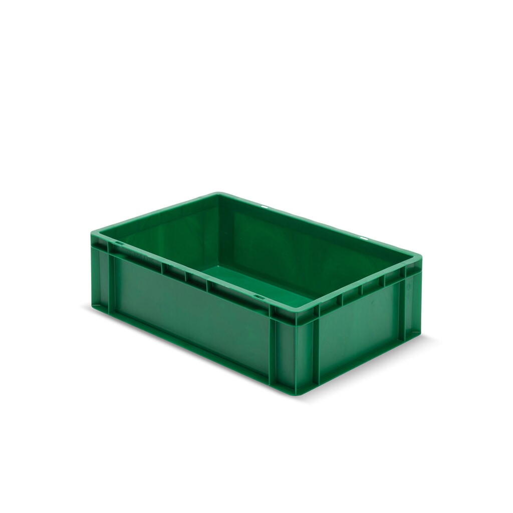 Produktabbildung: Eurobox, Wände + Boden geschlossen, 33 Liter, grün