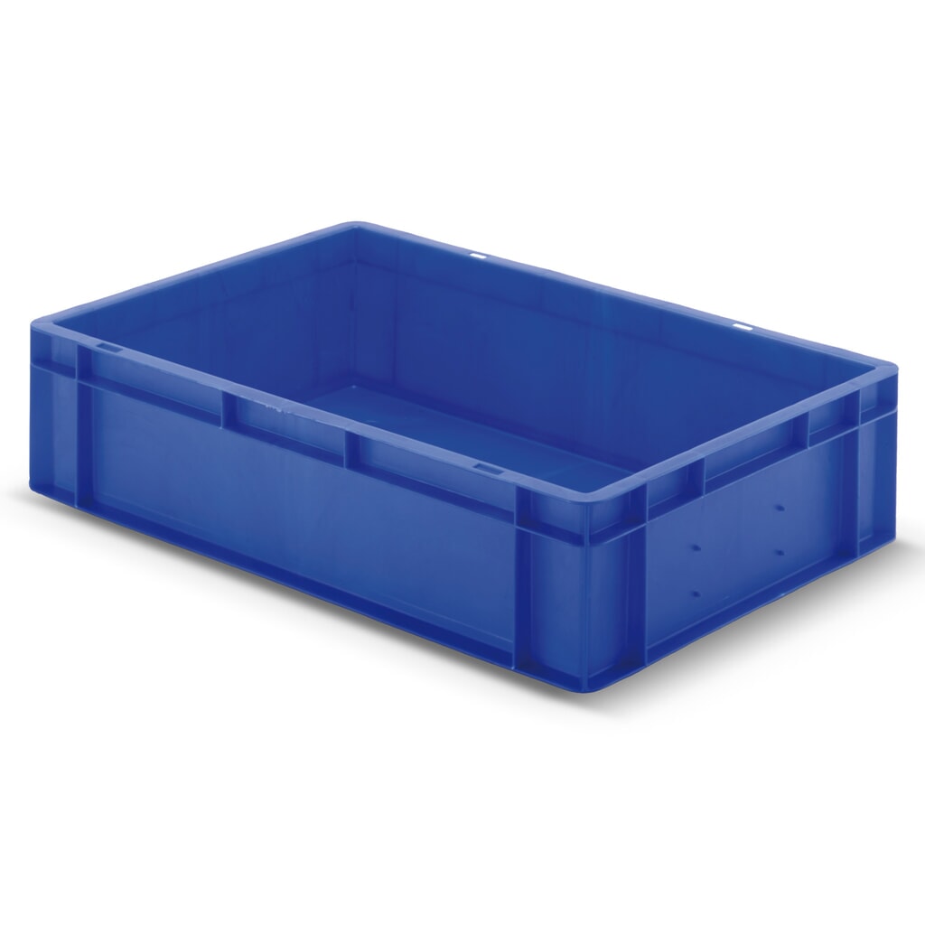 Produktabbildung: Eurobox, Wände + Boden geschlossen, 33 Liter, blau