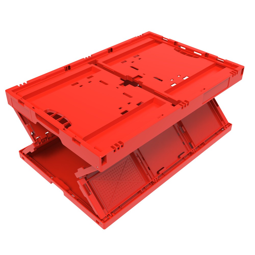 Productafbeelding nr. 2: Euronorm-Eurobox premium, 68 liter, rood