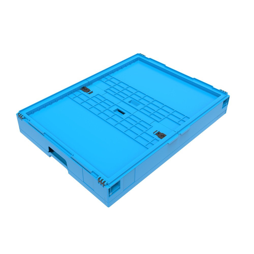 Productafbeelding nr. 4: Euronorm-Eurobox premium, met scharnierdeksel, 165 liter, gentiaanblauw