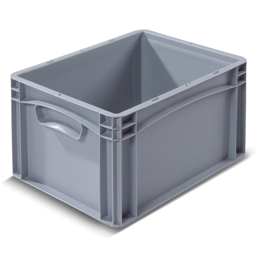 Product afbeelding: Alpha Eurobox van PP met gesloten wanden, 20,8 liter, hxbxd 220 x 400 x 300 mm