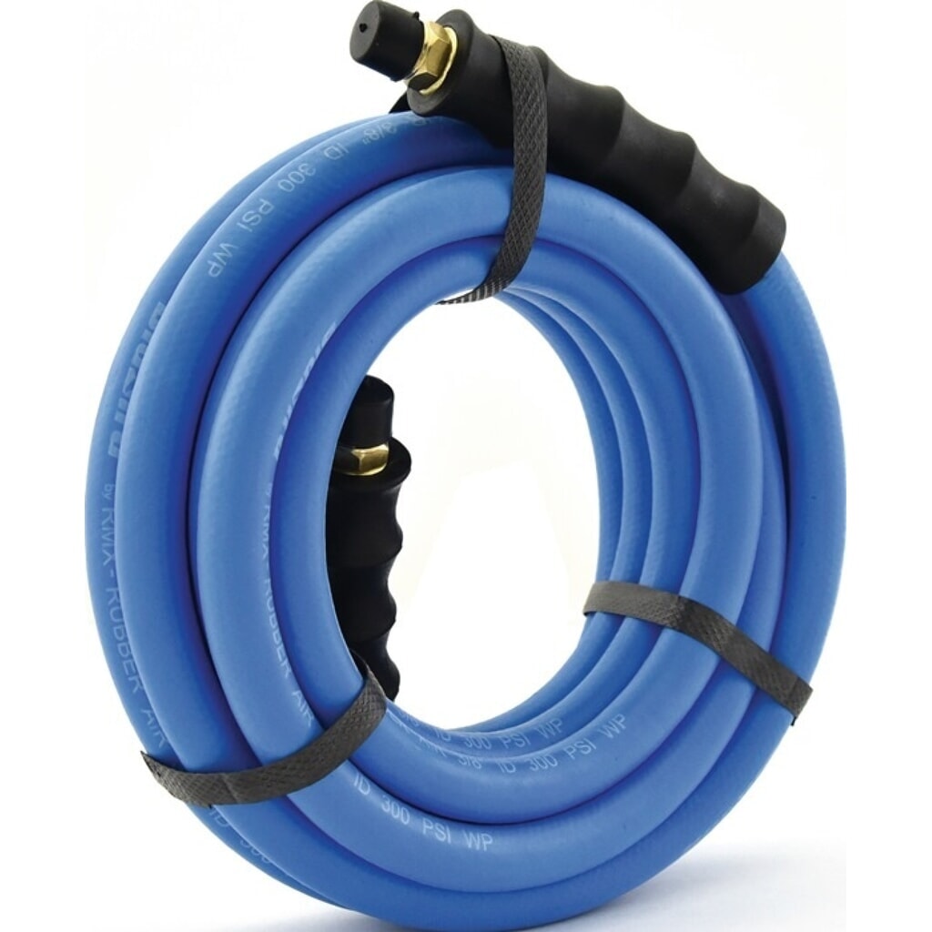 Produktabbildung: EWO Druckluftschlauch flextrem BluBird, Länge 20 m blau, Innen-Ø 9,5 mm Außen-Ø 15,5 mm, G 3/8 ″