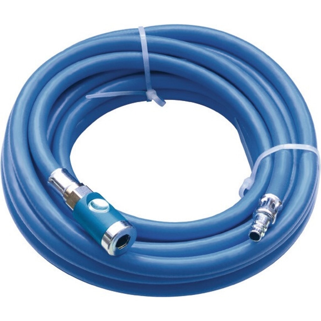 Produktabbildung: EWO Druckluftschlauchset ID 3,5mm AD 9mm L.10m Sicherheitskuppl.DN 7,4