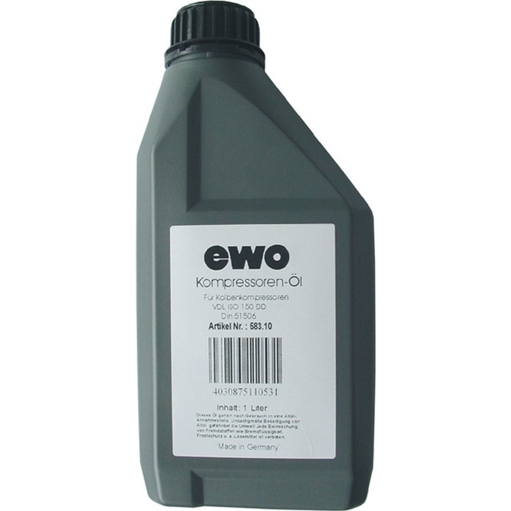 Produktabbildung: EWO Kompressorenöl 1l Flasche