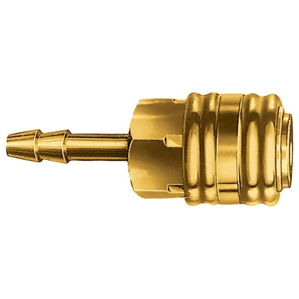 EWO Schnellverschlusskupplung, DN 7,2, Tülle Messing, Schlauchweite LW 8 Produktabbildung: EWO Schnellverschlusskupplung, DN 7,2, Tülle Messing, Schlauchweite LW 8