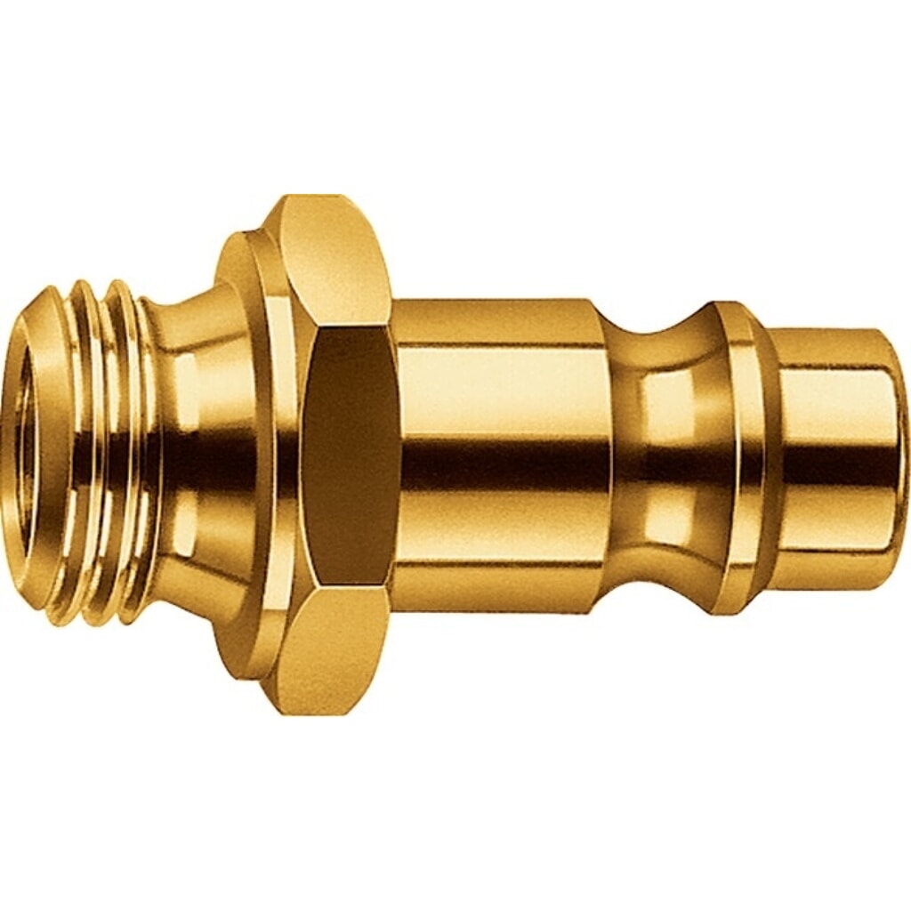 EWO Stecknippel, Außengewinde G 1/4 ″, Messing Stecker DN 7,2 Produktabbildung: EWO Stecknippel, Außengewinde G 1/4 ″, Messing Stecker DN 7,2