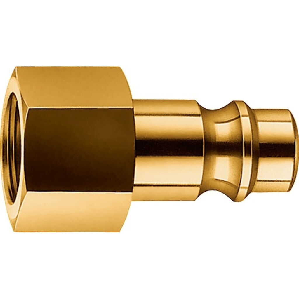 Produktabbildung: EWO Stecknippel, Messing Stecker DN 7,2, Innengewinde G 1/4 ″