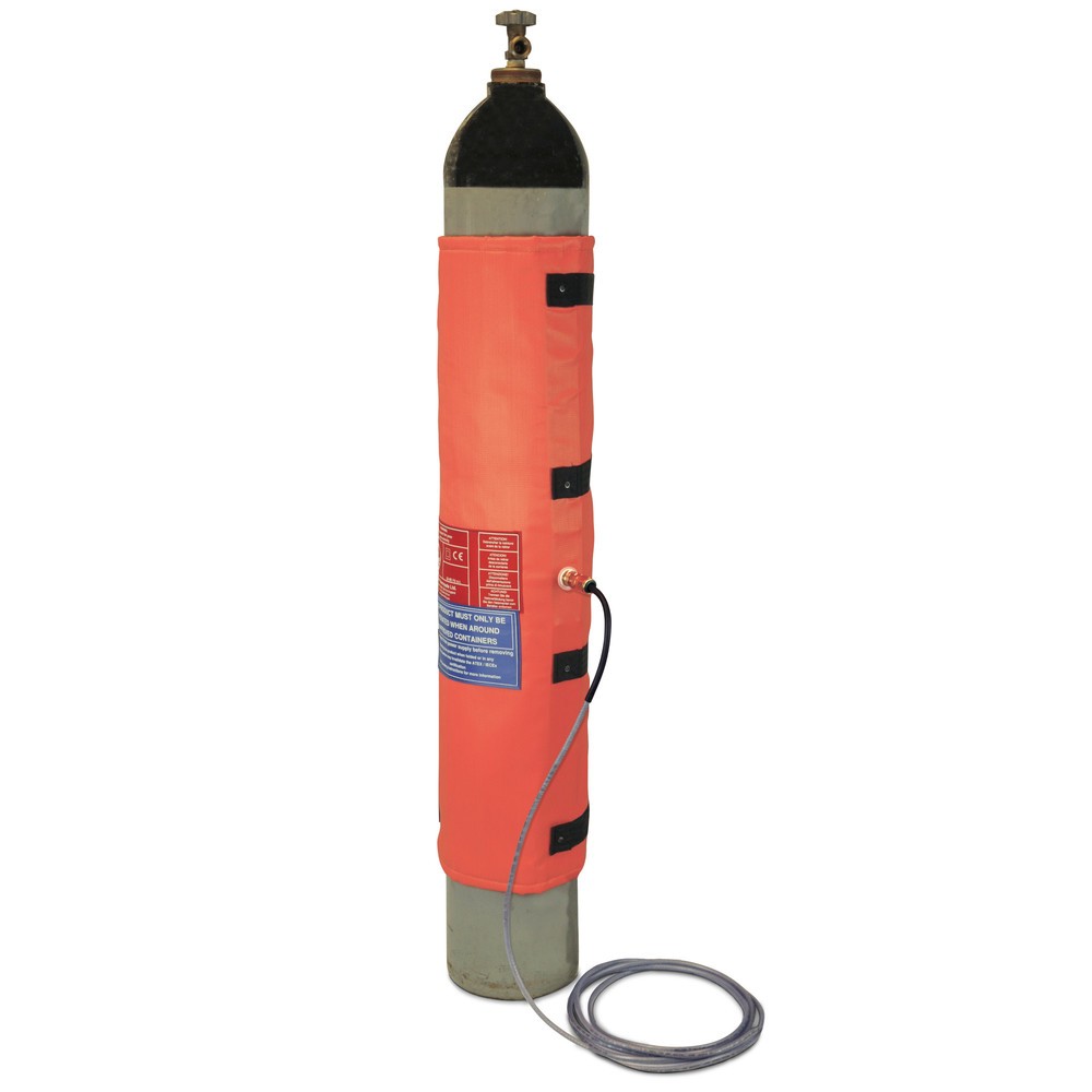 Produktabbildung: Ex-Schutz-Heizmanschetten für Gasflaschen Ø 230 mm
