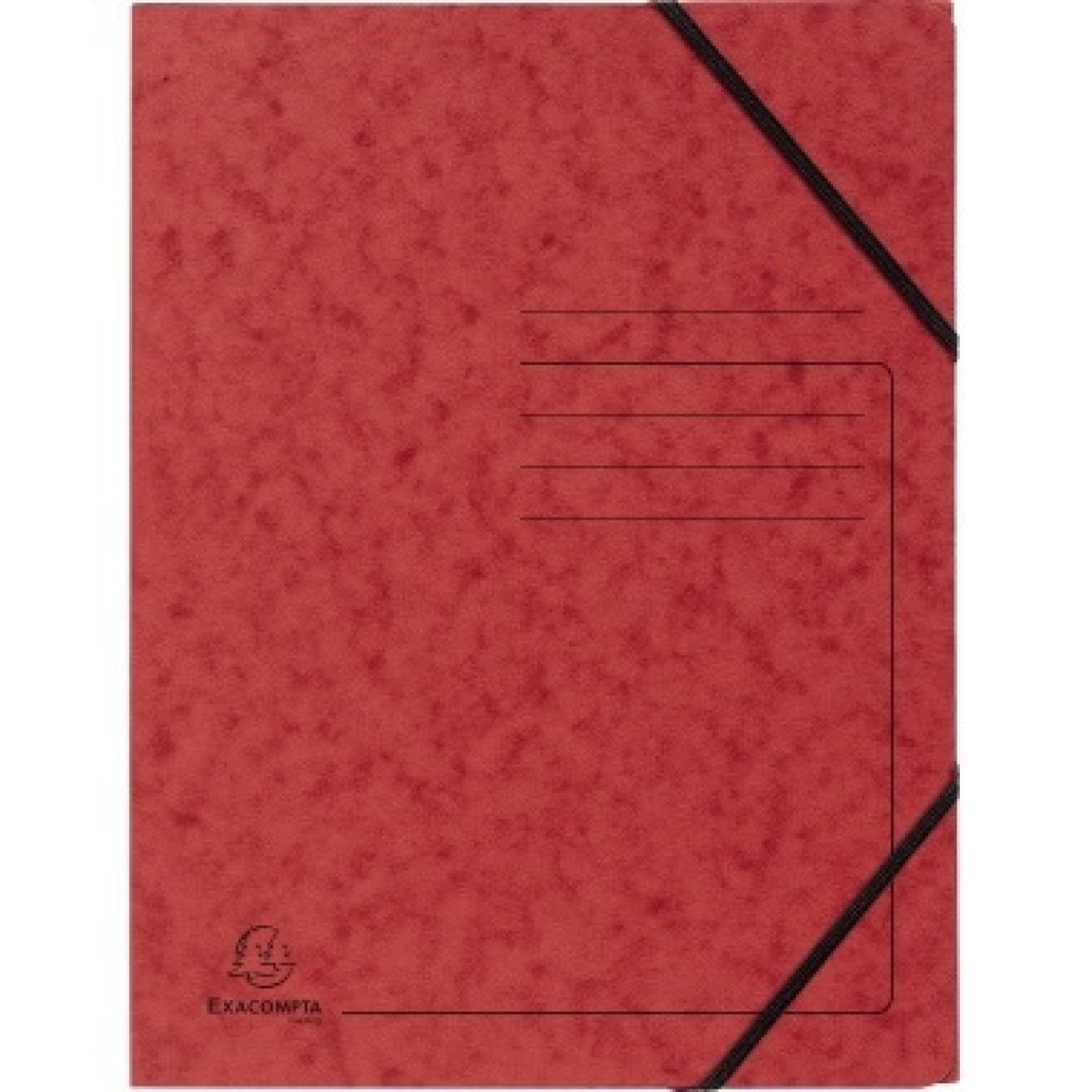 Produktabbildung: Exacompta Eckspanner 555415E DIN A4 Karton rot