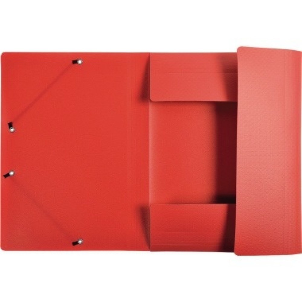 Produktabbildung Nr. 1: Exacompta Sammelmappe Opak 55085E A4 PP Gummizug 3Klappen rot