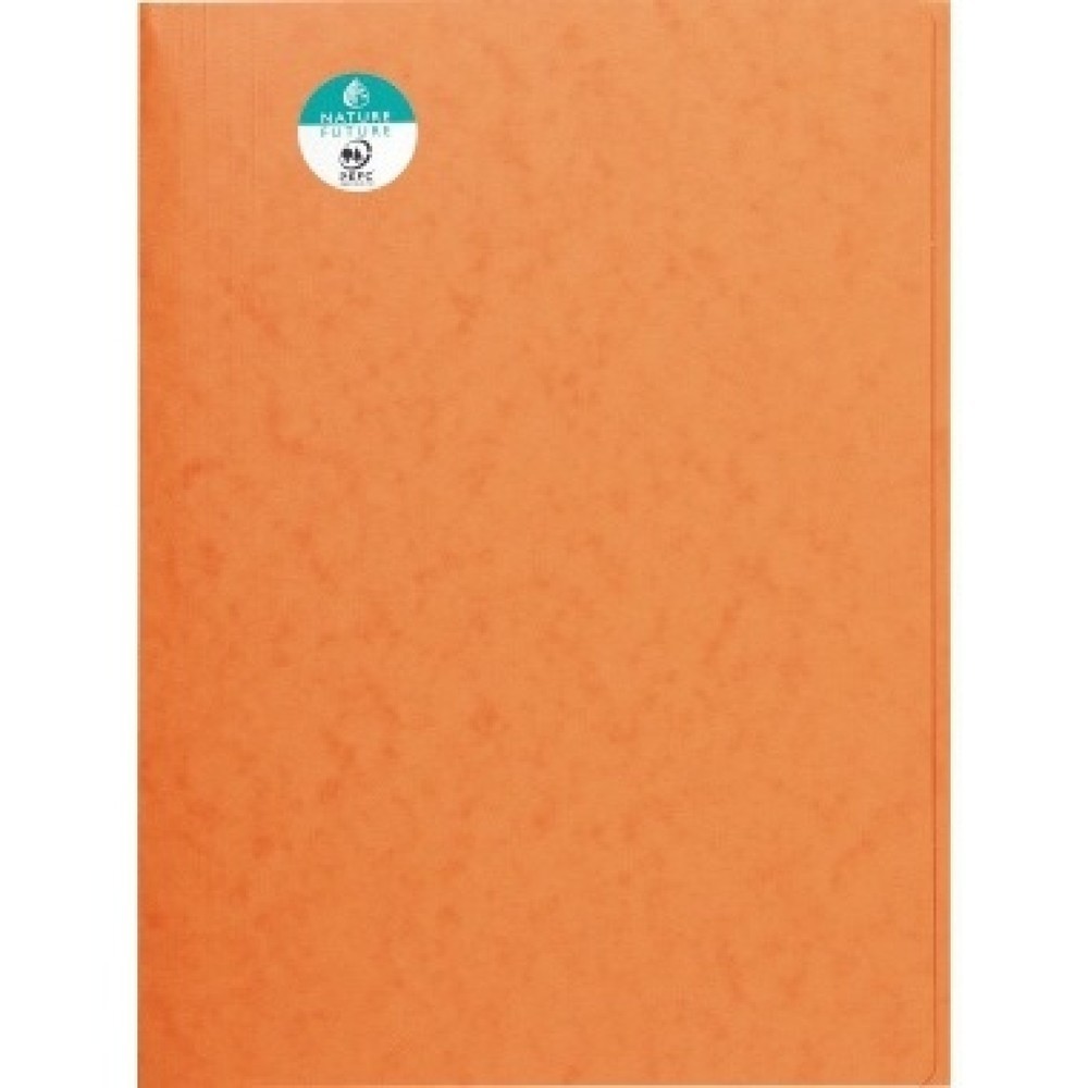 Produktabbildung: Exacompta Sammelmappe 56409E DIN A4 3Klappen Karton orange
