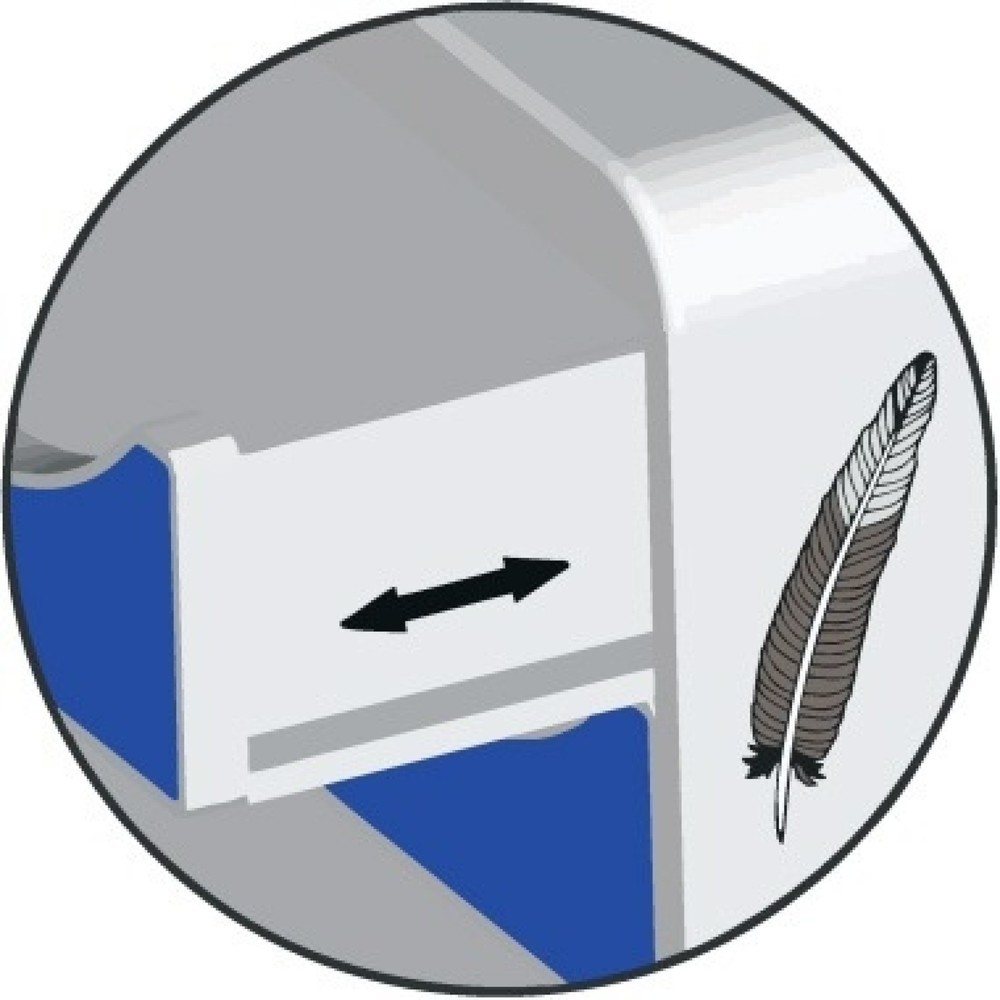 Produktabbildung Nr. 8: Exacompta Schubladenbox BIG-BOX PLUS 308714D quer 5Schübe schwarz