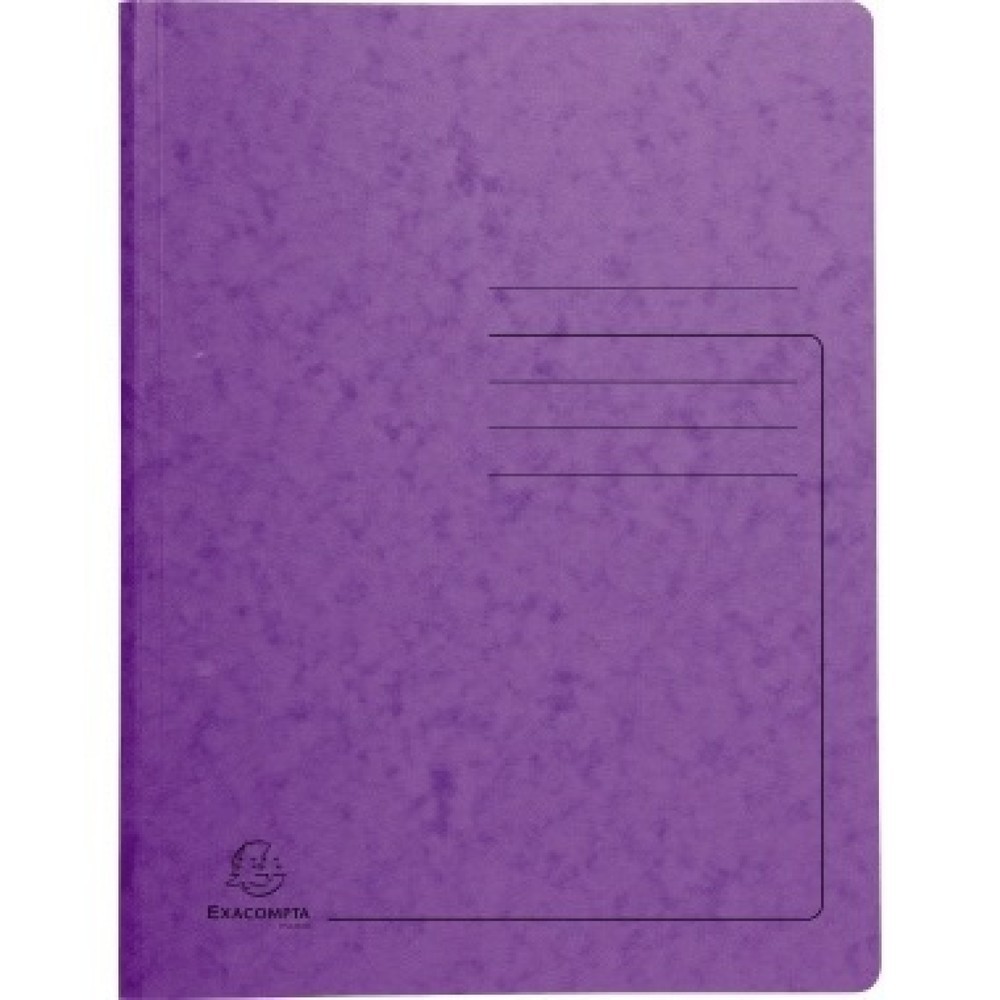 Produktabbildung Nr. 1: Exacompta Spiralhefter 240228E DIN A4 Karton violett