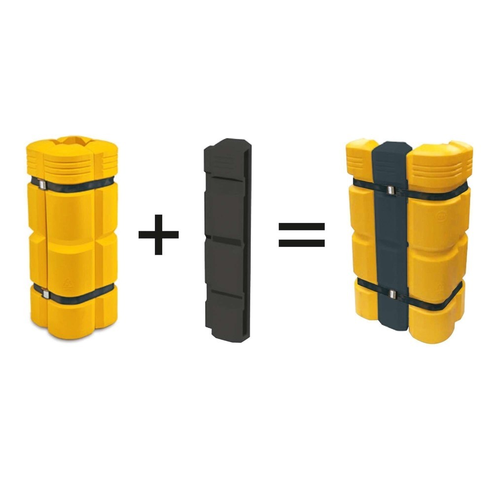 Product image no. 2: Extension element for MORAVIA column collision protection, width 200 mm
