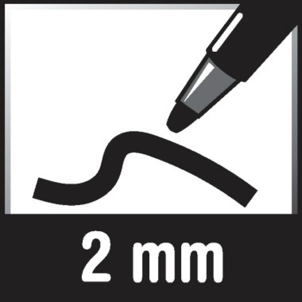 Produktabbildung Nr. 2: Faber-Castell Kopierstift CASTELL DOCUMENT 9610 119151 2mm blau