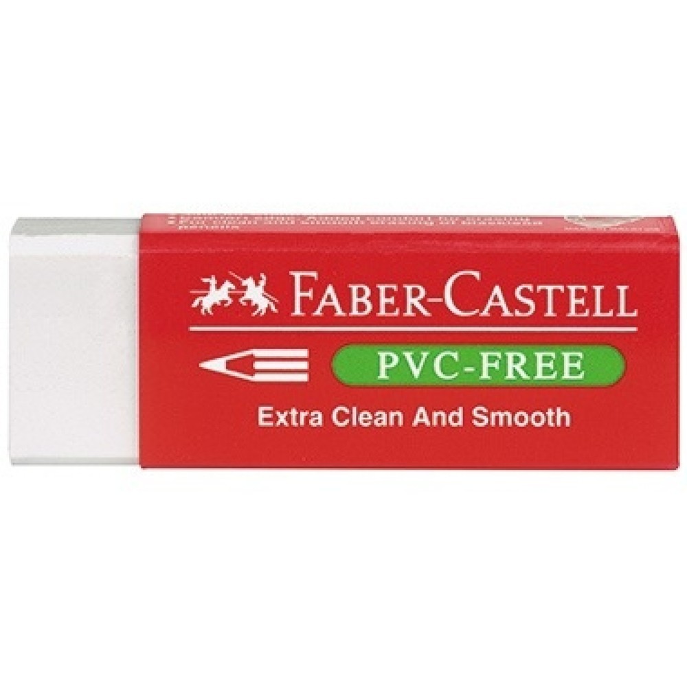 Produktabbildung: Faber-Castell Radierer 189520 189520 Kunststoff weiss