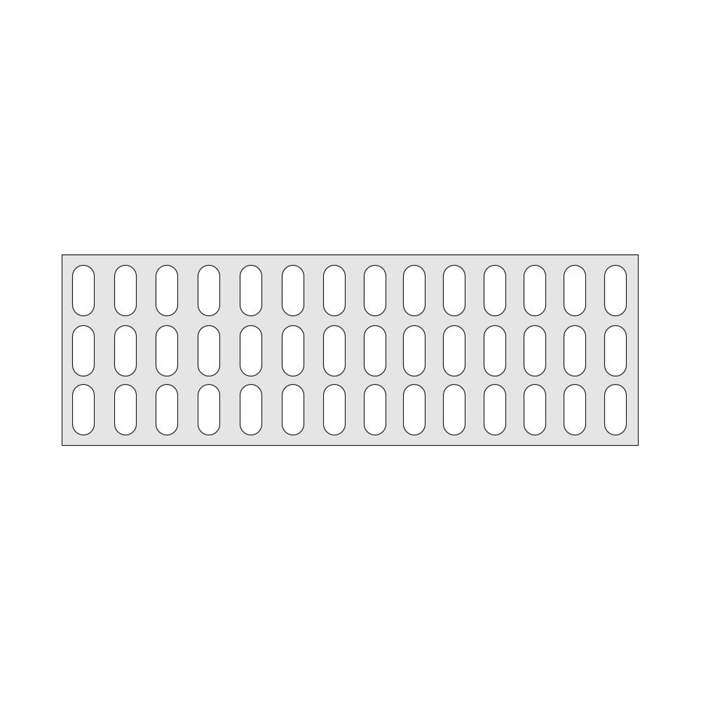 Produktabbildung: Fachboden für Aluminium-Regal, Kunststoffgitter, BxT 1.450 x 480 mm