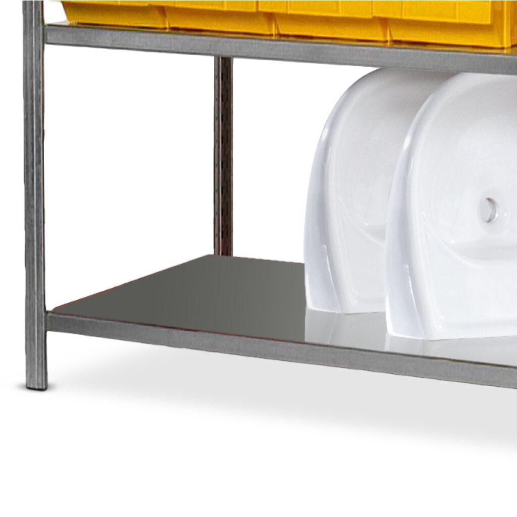 Produktabbildung: Fachboden für ManOrga Fachbodenregal, mit Stahlblechauflagen, verzinkt, BxT 1.000 x 300 mm