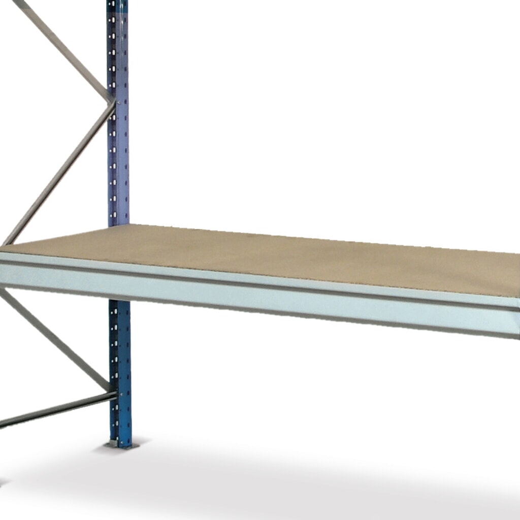Produktabbildung: Fachboden für ManOrga Weitspannregal, mit Spanplatten, FL bis 880 kg, BxT 1.800 x 600 mm