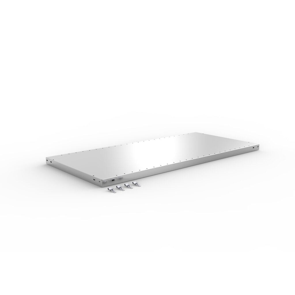 Fachboden für META Fachbodenregal Stecksystem, FL 230 kg, verzinkt, BxT 1.300 x 600 mm Produktabbildung: Fachboden für META Fachbodenregal Stecksystem, FL 230 kg, verzinkt, BxT 1.300 x 600 mm
