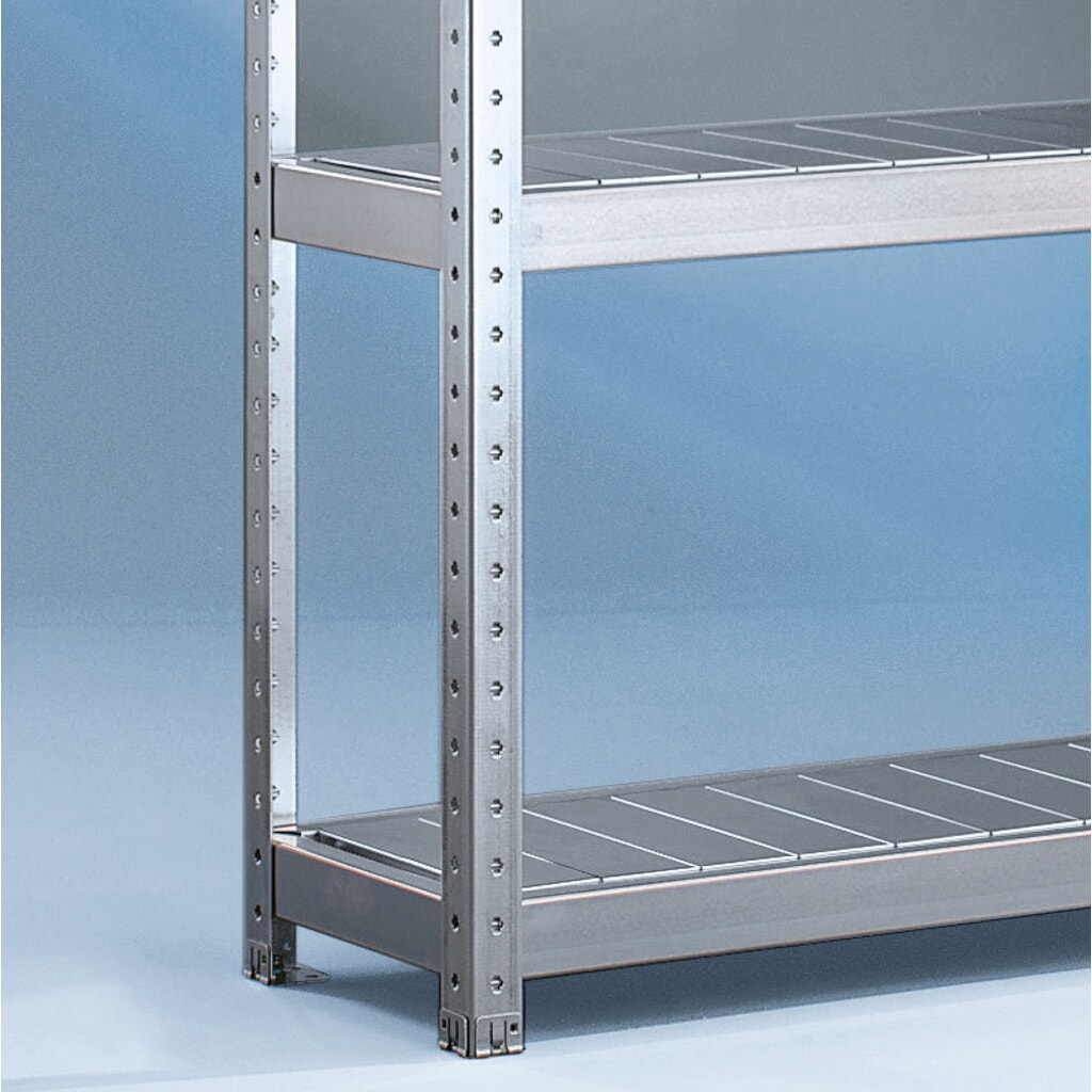 Produktabbildung: Fachboden für META Weitspannregal, mit Stahlpaneelen, FL 500 kg, BxT 1.700 x 400 mm