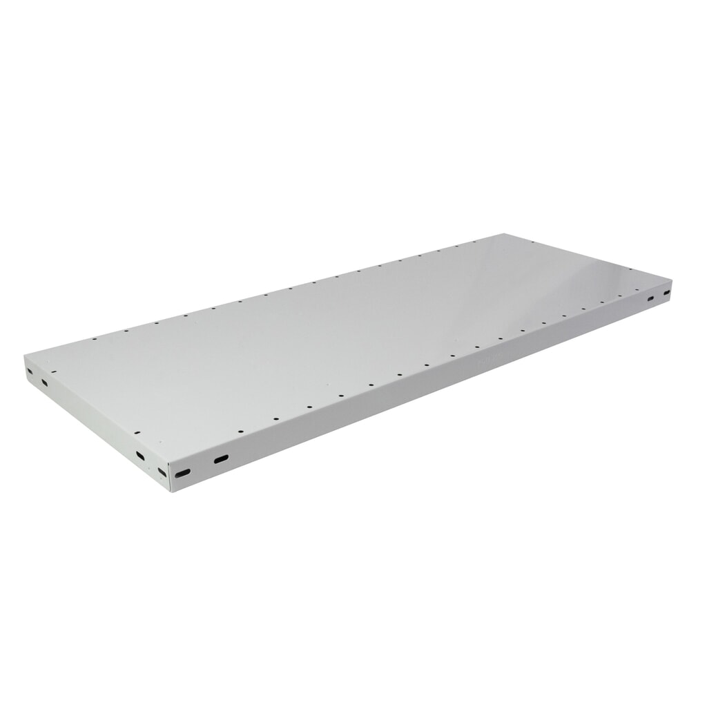 Fachboden MULTIplus250 für SCHULTE Fachbodenregal, Fachlast 250 kg, lichtgrau, BxT 750 x 500 mm Produktabbildung: Fachboden MULTIplus250 für SCHULTE Fachbodenregal, Fachlast 250 kg, lichtgrau, BxT 750 x 500 mm